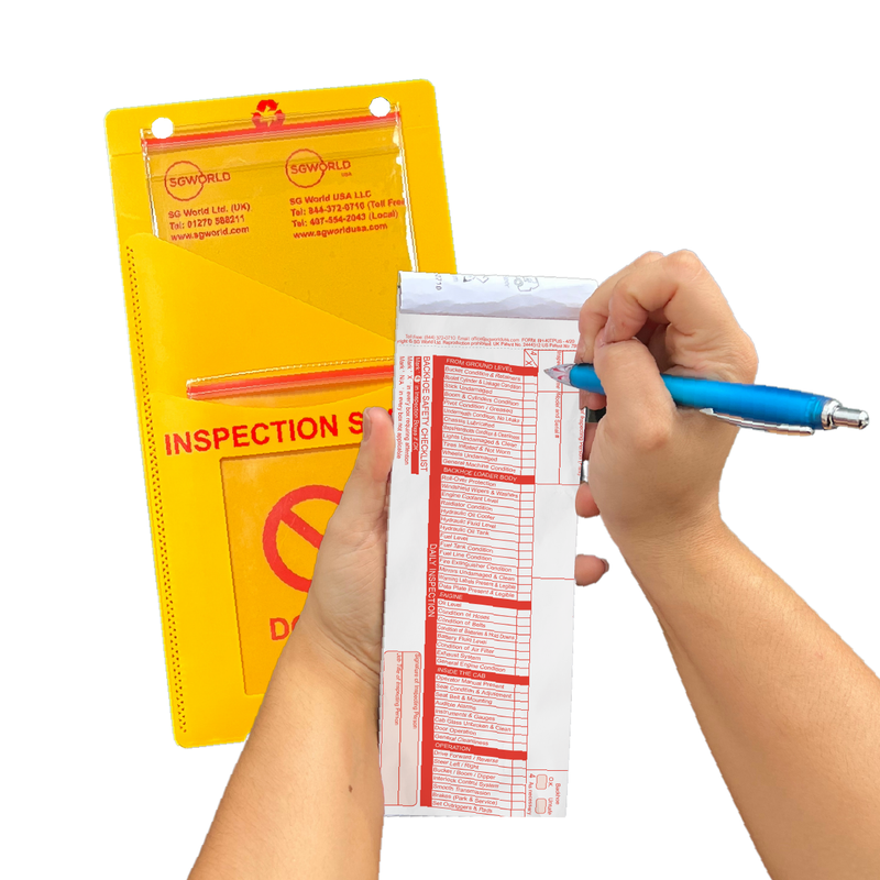 Backhoe Inspection Checklist Solution Starter Kit