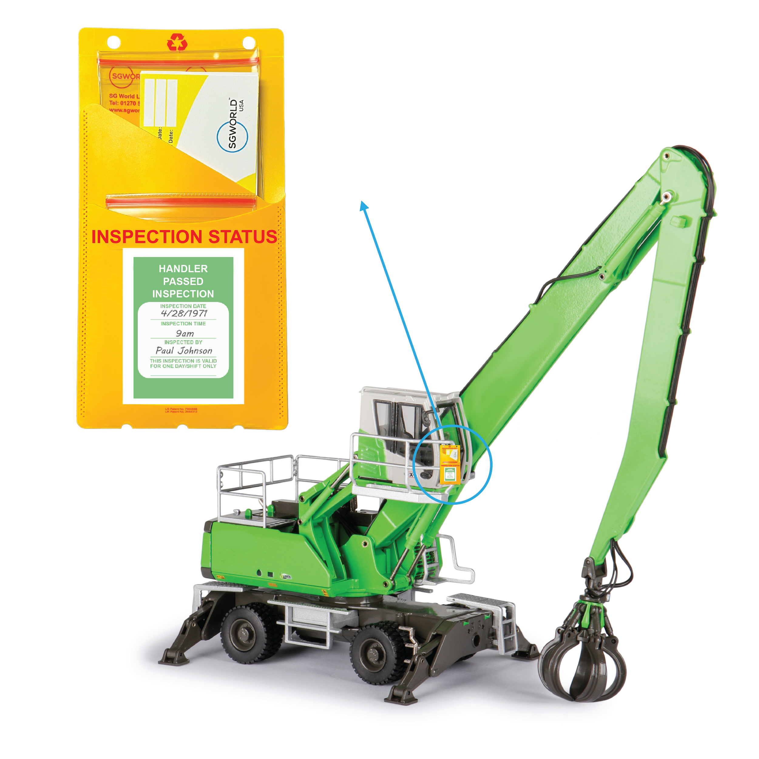 Material Handler Inspection Checklist Kit