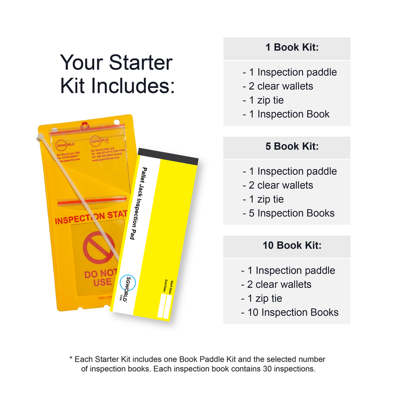 Pallet Jack Inspection Checklist Solution Starter Kit