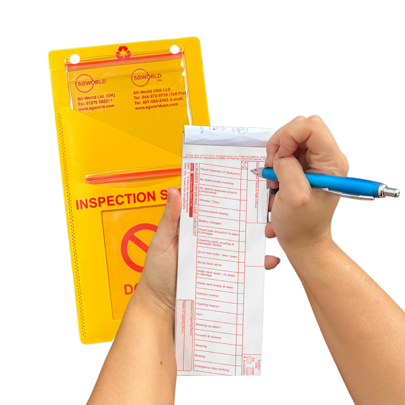 Floor Scrubber/Dryer Inspection Checklist Solution Starter Kit