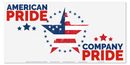 American Pride Company Pride Banner for Workplace