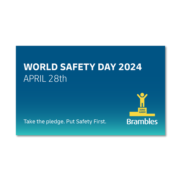 Brambles CHEP World Safety Day 2024 Banners