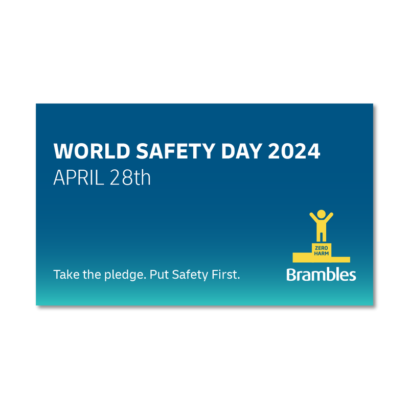 Brambles CHEP World Safety Day 2024 Banners
