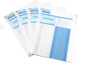 Health Questionnaire Visitor Pass Book & Badge Kits