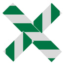 Floor Markings, Ts, 4'' Hazard Stripe, 12'' x 12''