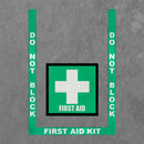 Superior Mark® Floor Marking Kit, First Aid Kit , Vinyl