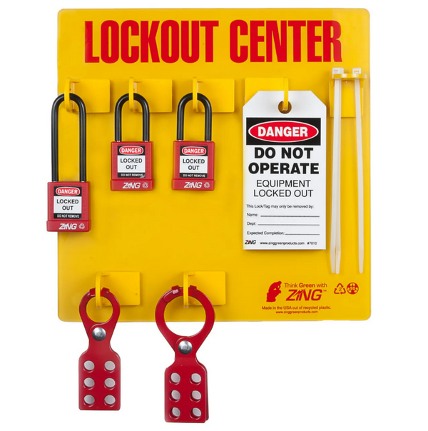 Lockout Station 3 Padlocks