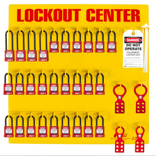 Lockout Station 28 Padlocks