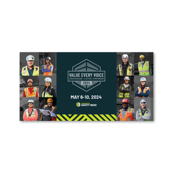 Construction Safety Week 2023 Banners