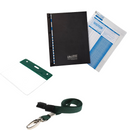 Book & Badge School Visitor Sign-in Starter & Refill Kits