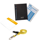 Book & Badge School Visitor Sign-in Starter & Refill Kits