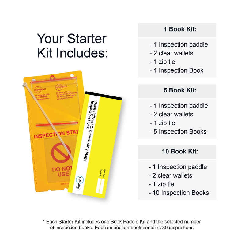 Scaffold Tag Inspection Checklist Solution Starter Kit