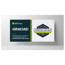 Construction Safety Week 2025 Thank You 6' x 3' Banner