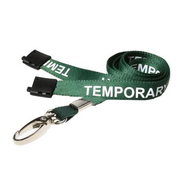 Temporary Staff Pre-Printed Lanyard (per Pack of 10)