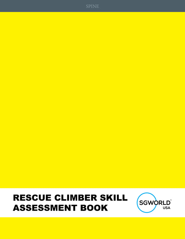 Rescue Climber Skill Assessment Book - Book of 30 Carbon Copy Forms