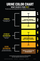 Heat Stress Awareness - Urine Chart Sign