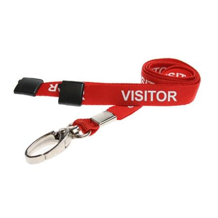 Visitor Pre-Printed Lanyard (per Pack of 10)