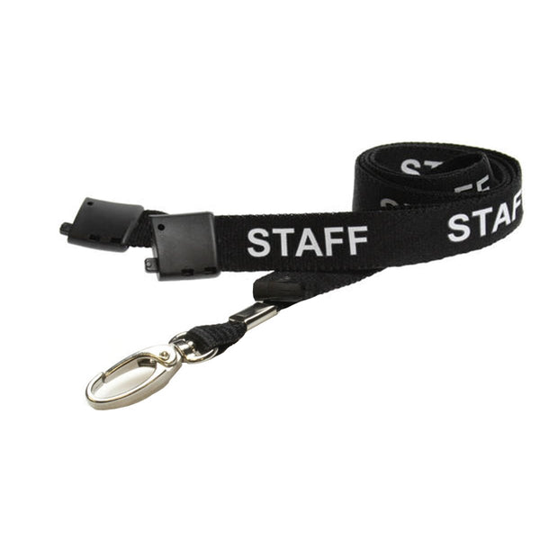 Staff Pre-Printed Lanyard (per Pack of 10)