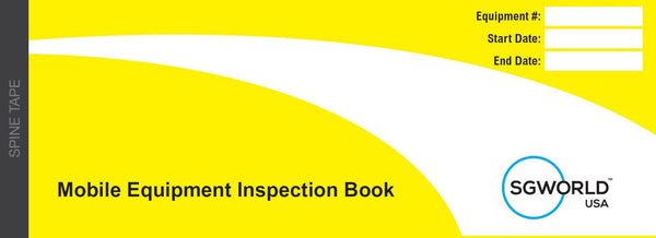Mobile Equipment Inspection Books