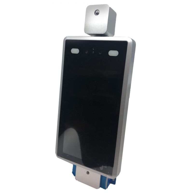 Temperature & Facial Recognition Scanning Kiosk with Wall Mount