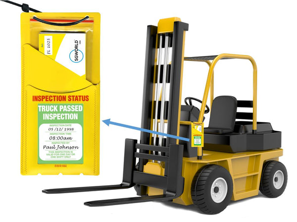 Brambles/CHEP Forklift Truck Inspection Checklist Solution Starter Kit (Patent Protected)