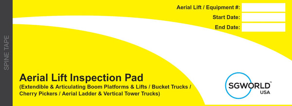 Aerial Lift Inspection Books