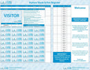 Health Questionnaire Visitor Pass Book & Badge Kits. (Starter Kit $99 | Refill Kit $69)