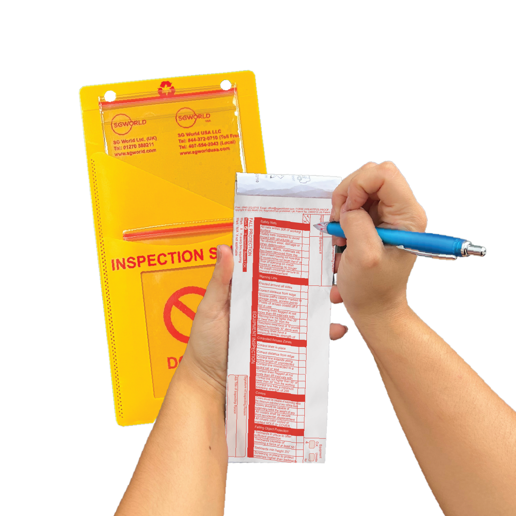 Fall Inspection Notices Fall Protection Inspection Checklist Solution