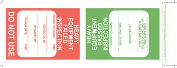 Heavy Equipment Inspection Books