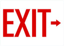 Exit (Right Arrow) Sign LCU1-0005-NP_10x7