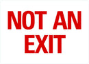 Not An Exit Sign LCU1-0008-NA_10x7