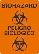 BIOHAZARD Peligro Biologico Sign LCU1-0049-NP_10x14