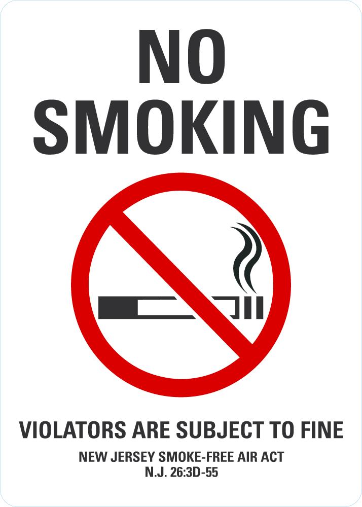 No Smoking Sign LCU1-0191-NP_10x14