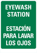 EyeWash Station (English/Spanish) Sign LCU1-2011-NP_10x14