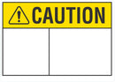 CAUTION Blank Sign LCU3-0199-NP_10x7