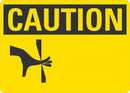 CAUTION Blank Sign LCU3-0202-NP_10x7