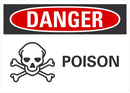 DANGER Poison Sign LCU4-0221-NA_10X7