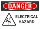 DANGER Electrical Hazard Sign LCU4-0228-NA_10X7