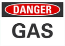 DANGER GAS Sign LCU4-0294-ND_10X7