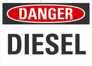 DANGER DIESEL Sign LCU4-0301-NA_14X10