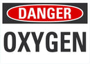 DANGER OXYGEN Sign LCU4-0302-NA_10X7