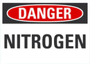 DANGER NITROGEN Sign LCU4-0321-NA_10X7