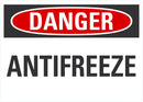 DANGER Antifreeze Sign LCU4-0331-NA_10X7