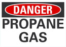 DANGER Propane Gas Sign LCU4-0337-NA_10X7