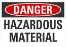 DANGER Hazardous Material Sign LCU4-0402-NA_10X7