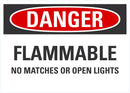 DANGER Flammable Sign LCU4-0544-NA_10X7
