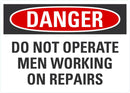 DANGER Do Not Operate Sign LCU4-0556-NA_10X7