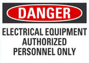 DANGER Electrical Equipment Sign LCU4-0620-NA_10X7
