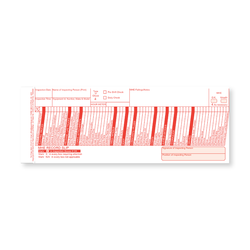 MHE Inspection Checklist Solution Starter Kit