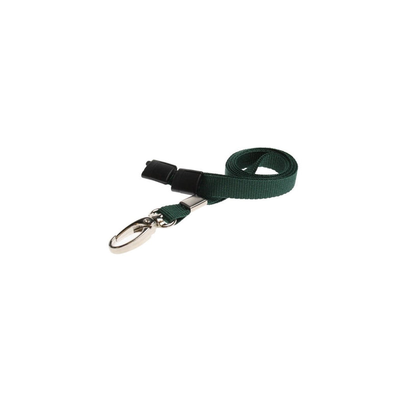 Lanyard with Safety Breakaway and Metal Hook (per Pack of 10)